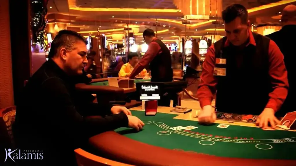 The Player: Secrets of a Vegas Whale belgeselinden bir sahne; Las Vegas’ta yüksek bahisli kumar dünyasını anlatıyor.